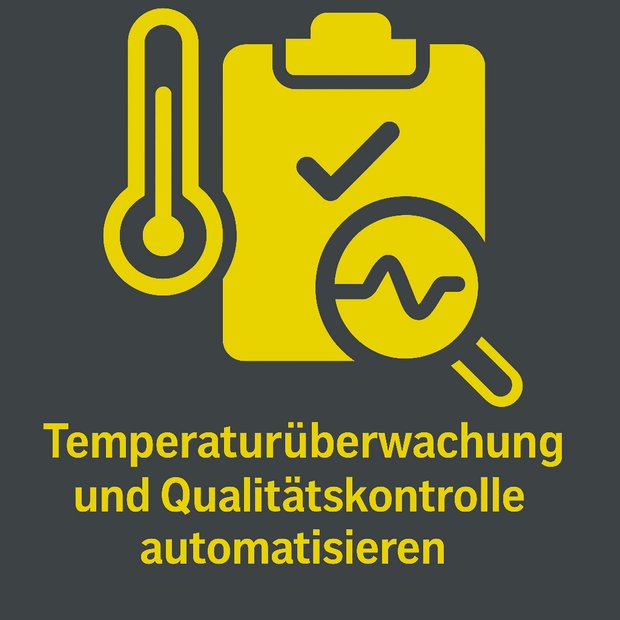 Temperaturüberwachung Und Qualitätskontrolle Automatisieren