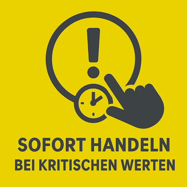 Sofort Handeln Bei Kritischen Werten
