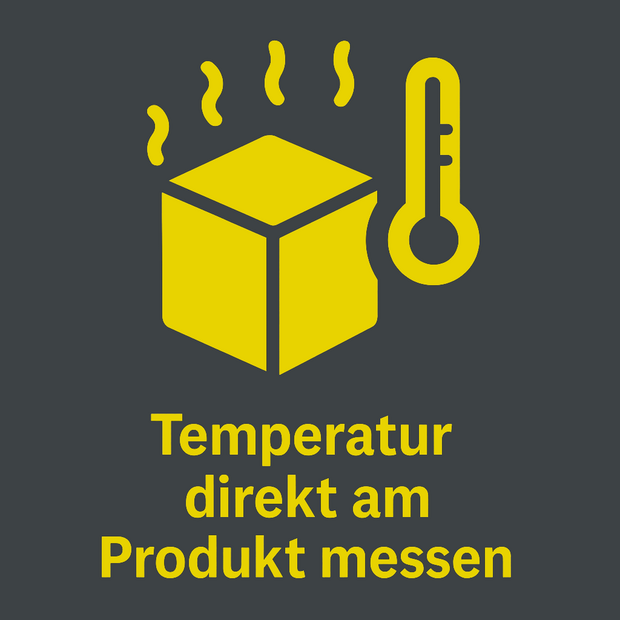 Temperatur Direkt Am Produkt Messen