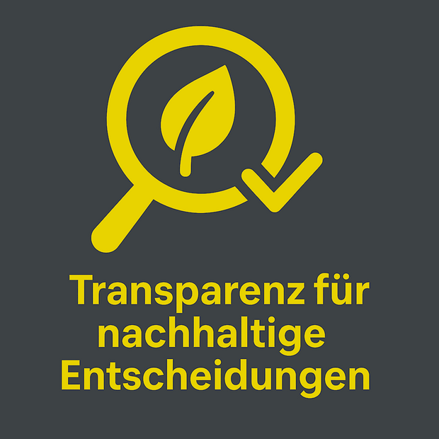 Transparenz Für Nachhaltige Entscheidungen