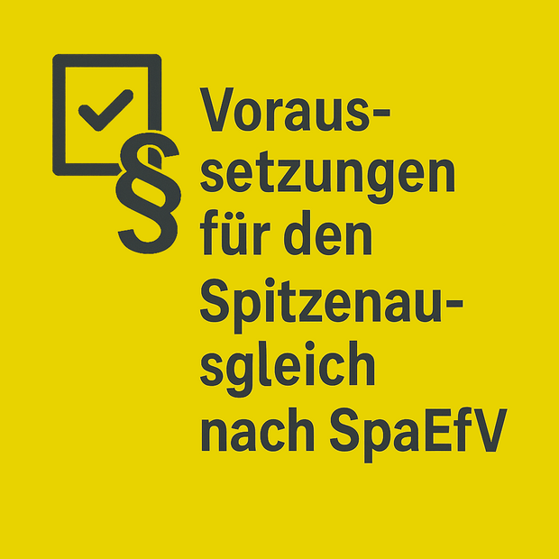 Vorraussetzungen Für Den Spitzenausgleich