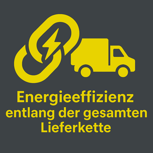 Energieeffizienz Entlang Der Gesamten Lieferkette