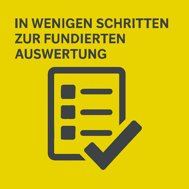 In Wenigen Schritten Zur Fundierten Auswertung