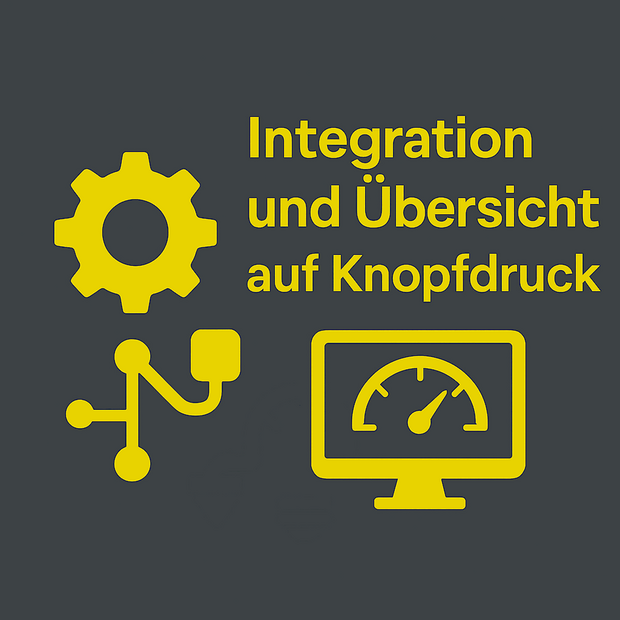 Integration Und Übersicht Auf Knopfdruck